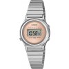 Hodinky Casio Vintage LA700WE-4AEF strieborné náramok
