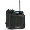 PerfectPro DABPRO čierna / Aku stavebné rádio / 4xLR14 / FM / DAB+ / AUX / BT / bez batérií (DPR2)