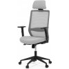 Nábytek PEGAS s.r.o. Kancelářská židle, synchronní mechanismus, šedá síťovina, KA-V3329 GREY