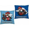Halantex · Obojstranný vankúš Super Mario - motív Mario Kart - Nintendo Official licensed product - 40 x 40 cm