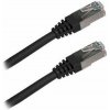 XtendLan PK_5FTP005black patch, Cat5E, FTP, 0,5m, černý