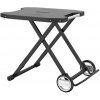 Cozze skladací exteriérový stôl čierny, 90533
