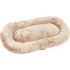 Pelech pre psa ovál LUXURY Hornbach 60 x 40 cm hnedý
