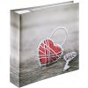 Hama album memo RUSTICO METAL HEART 10x15/200, popisové pole - HAMA 2168
