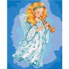 Zuty – Maľovanie Podľa Čísel – Vianočný Anjel Hrá Na Trúbku, 40 × 50 Cm, Plátno 8596530089605