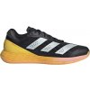 Pánska halová obuv adidas, ADIZERO FASTCOURT čierna,biela,oranžová, 44 2/3