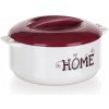 Banquet Home Obedová termoska 3,5 l biela krémová odtiene červenej