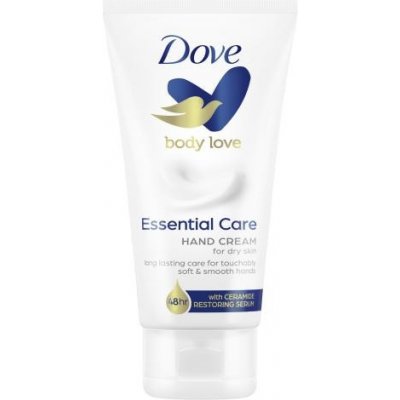 Dove Body Love Essential Care Hand Cream hydratačný a výživujúci krém na ruky 75 ml pre ženy