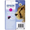 Epson T0713 atramenty originál náhradný Epson C13T07134012 purpurová; C13T07134012 - Epson T0713 Magenta - originálny