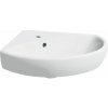 Geberit Selnova Rohové umývadlo 59x56 cm, biele 501.050.00.5