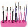 Profesionálny stojan, organizér na štetce- ružový