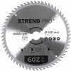 Kotúč Strend Pro TCT 250x3.0x30/20 mm 60T, na drevo, pílový, SK plátky
