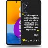Picasee silikónový čierny obal pre Samsung Galaxy M52 5G - Kazma - SVĚT PATŘÍ TĚM, CO SE NEPOSEROU