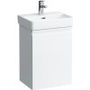 Kúpeľňová skrinka pod umývadlo Laufen Pro S 41,5x32,1x58 cm biela lesk H4833020964751