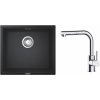 Súprava granitový drez Grohe K700 31653AP0, kuchynská batéria Oltens Myvat 35205100