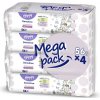 4x BELLA HAPPY BABY Vlhčené utierky sensitive s aloe vera 56 ks, MEGA PACK BB-062-WS04-W01