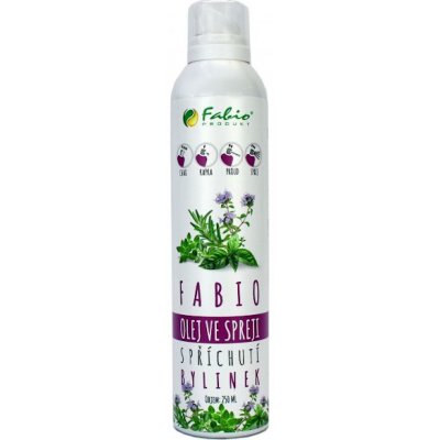 Fabio Produkt Repkový olej s bylinkovou príchuťou 250 ml