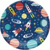 Papierový tanier PAW Eco 23 cm Space / 8 ks