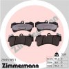 ZIMMERMANN Sada brzdových platničiek kotúčovej brzdy 23693.965.1