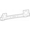 Ergotron LX Pro - Montá?ní sada (oblouk, 2 čepy) - pro plochý panel - dual direct, conversion kit - černá - velikost obrazovky: 27 - rameno monitoru - pro P/N: 45-683-292, 45-685-292, 45-686-292, 45-
