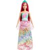 Mattel Barbie Dreamtopia: Bábika princezná s tmavo ružovými vlasmi (HGR15)