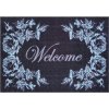 Kúpeľňová rohož Grund WELCOME 40 x 60 cm modrá