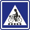 Dopravná značka – Prejazd pre cyklistov