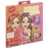 Kreatívny set mozaika podľa farieb 5 listov predlôh + 1400 samolepiek 21x21 cm