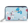 OxyBag Dámska peňaženka Mony S Navy Flowers