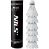 Badmintonové míčky z peří NILS NBL6206 6 ks