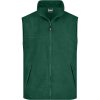 James & Nicholson Vesta JN 45, fleecová COT02004502805-dark green 2XL Zelená tmavá