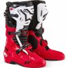 Boty TECH 10 ENDURO, ALPINESTARS (červená/černá/bílá, vel. 42)