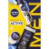 Nivea Men Deo Original Sprchový gél 250 ml, antiperspirant 150 ml a krém 30 ml Darčekové balenie