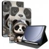 VSETKONAMOBIL 133264 ART Zaklápacie puzdro pre Samsung Galaxy Tab A9 / Galaxy Tab A11 PANDA