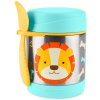 Skip Hop Zoo Termoska na jedlo s vidličkou Lev 325 ml
