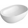 GSI PURA keramické umývadlo na dosku 50x35cm, biela ExtraGlaze SPH 886011