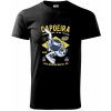 Capoeira Afro-brazil art - Klasické pánske tričko - 2XL ( Čierna )