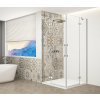 Gelco TRINITY CHROME obdĺžniková sprchová zástena 1200x1100mm, rohový vstup, číre sklo GT2211-12C-CH