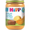 HiPP BIO Tekvica, zemiaky a BIO hovädzie mäso 190 g, od ukončeného 4.- 6. mesiaca 6270-01