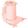 Mantinel do postieľky Belisima PURE pink - Ružová