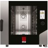 Konvektomat - parní, elektrický, 6x600x400, 10.4 kW, 400V, 850x970x850 mm, černý | EKA, Millennial Touch Screen inox;černý