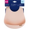 Lovi Silikónový podbradník s vreckom Nude