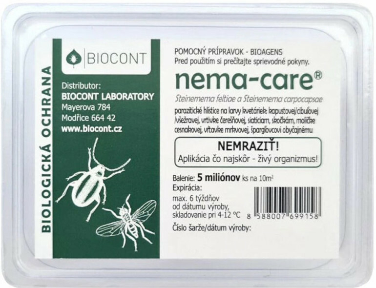 Biocont NEMA-CARE parazitické hlístice 5 ml