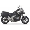 SHAD Kompletná sada bočných čiernych hliníkových kufrov SHAD TERRA BLACK, 36L/36/ bočné kufre, vrátane montážnej sady SHAD HONDA NC 750 X 2021-