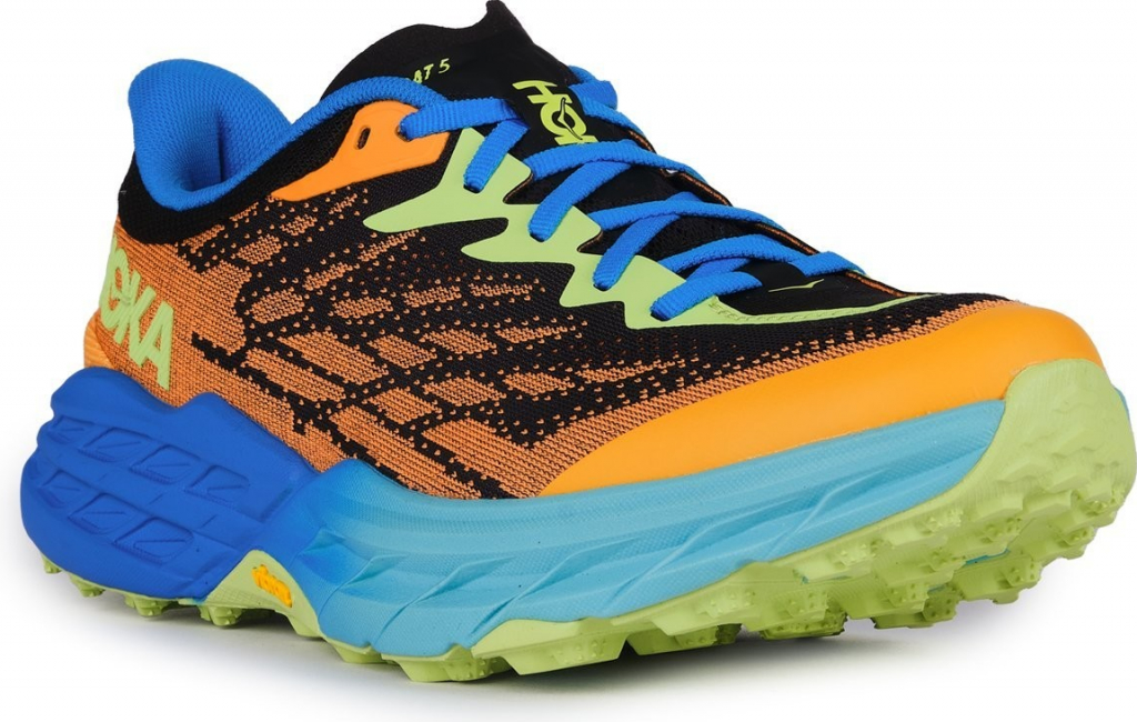 Hoka ONE ONE M Speedgoat 5 SOLAR FLARE DIVA BLUE