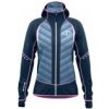 Crazy Idea Jacket Channel Woman vento L; Modrá bunda