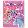 Blýskavé samolepky Jednorožce