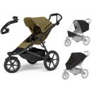 Thule Set 4v1 Urban Glide 3 Nutria green 2024 + pláštenka + ochranná sieť + madlo