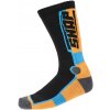 SNAP INDUSTRIES ponožky SILVER podkolienky black/blue/orange - 47-50