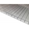 Exolon 5X/10 komôrkový polykarbonát 10 mm, 1.5 kg/m2, 1UV, 2100 x 4000 mm, číra, 1ks
